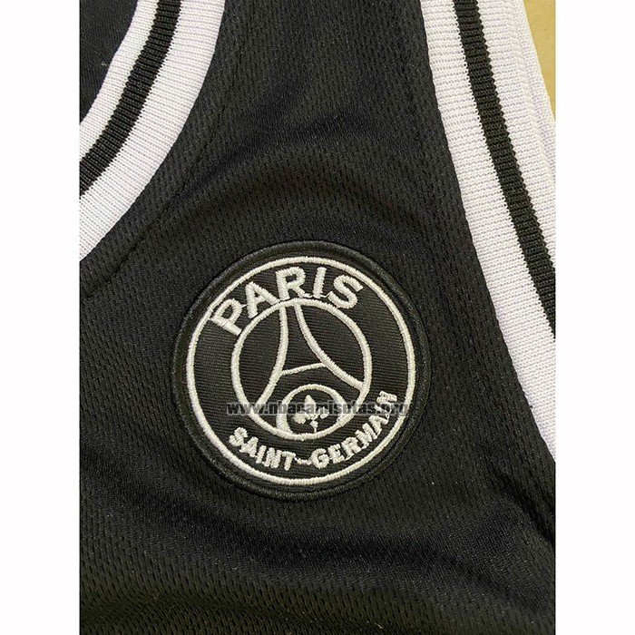 Camiseta AJ x PSG Michael Jordan NO 23 Negro